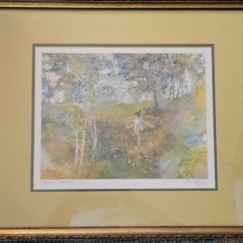 Framed Art Print By Noted Louisiana Artist Diane Tygier